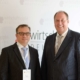 Marcel Riwalsky mit Kanzleramtsminister Helge Braun beim Wirtschaftsgipfel Deutschland 2019